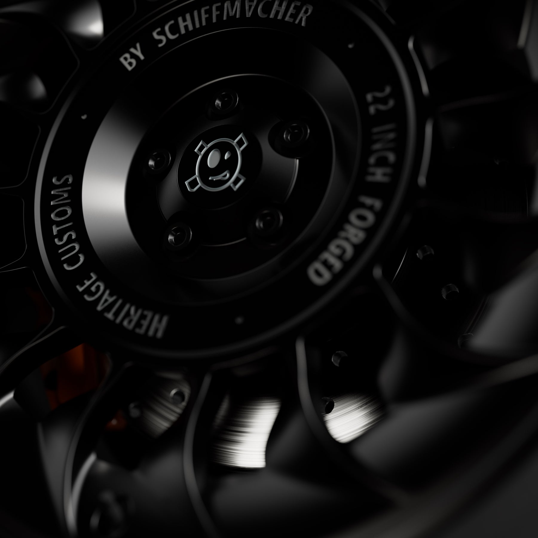 Black Turbine 22" -  By Schiffmacher