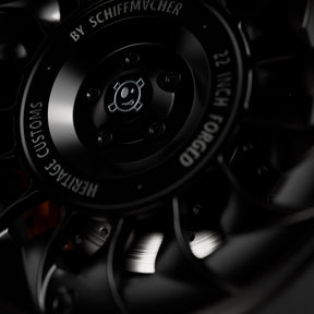 Black Turbine 22" -  By Schiffmacher