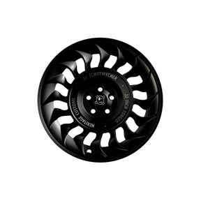Black Turbine 22" -  By Schiffmacher